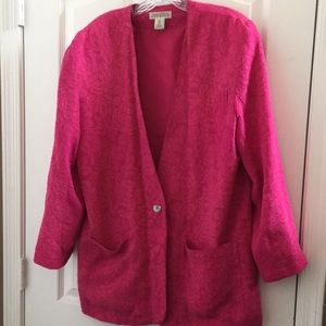 FINAL MARKDOWN Ladies’ Express Boyfriend Silk Blazer (S)